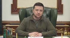 "Jsem v Kyjevě a nebojím se." Prezident Zelenskyj zveřejnil video ze své pracovny