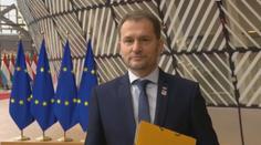Trapas v Bruselu. Zmatený Matovič se po projevu chytal za hlavu! VIDEO