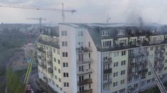 Plameny zničily přes 20 bytů na pražském Chodově. Škoda je 100 milionů