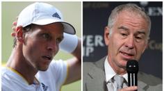 V Česku neodpovím! McEnroe se vyhnul otázce na Berdycha
