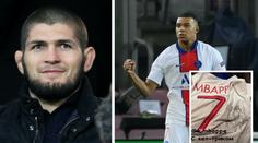 Další dres do sbírky: Podepsaný trikot Mbappého dostal UFC šampion