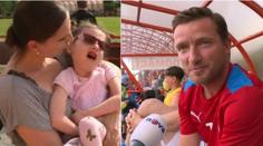 Fotbal pro dobrou věc. Šmicer a spol. pomohli nemocné holčičce