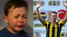 Přestup idola chlapečka rozplakal! Van Persie ho teď pozval na zápas