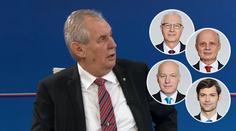 'Jako by seděl u očaře!' Tohle řekli kandidáti o debatě se Zemanem