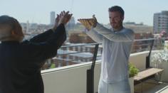 VIDEO: David Beckham si vyzkoušel čínské bojové umění, trénoval i duševní pohodu