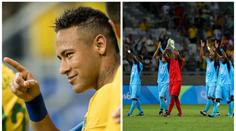 Neymar a spol. si zachránili kůži, Fidži dostalo na cestu 10 gólů!