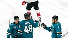 Hertlův gól proti Los Angeles byl vítězný! Rittich slavil proti Chicagu