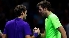 Semifinále Turnaje mistrů bude hrát i Del Potro. Federera čeká Murray