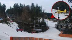 Tragédie v Krkonoších: Skútr se převrátil, zemřel pod ním muž