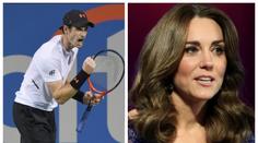 Murray potěšil malé britské tenisty, promluvil k nim s vévodkyní Kate