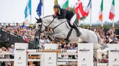 Opatrný vybojoval na parkurové Grand Prix v Praze stříbro, vyhrál Romp