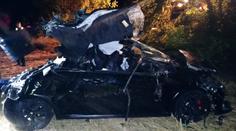 U Lučence bouralo auto s mladými lidmi. Z celé posádky přežil jen řidič