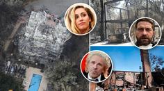 Luxusní sídla holywoodských hvězd lehla popelem. Tohle zbylo