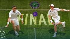 Wimbledon sleduje poslední bitvu: Murray ničí Raoniče