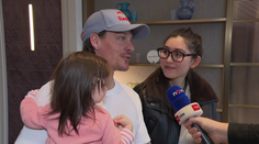 Habanec si užil Japonsko s rodinou. Na olympiádě doufá v happy end s vrtulníkem