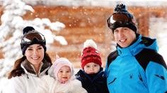 William a Kate vzali děti poprvé na hory. Podívejte, jak si tam užívali