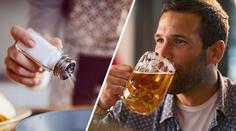 Sůl a pivo při obědě? Chyba, varují lékaři. Prozradili, co to s lidmi dělá
