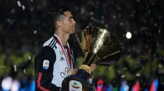 Ronaldo se při oslavách nehlídal! Syna trefil trofejí do obličeje