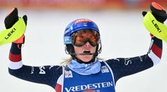 Jako první v historii. Shiffrinová vyhrála svůj stý závod ve Světovém poháru