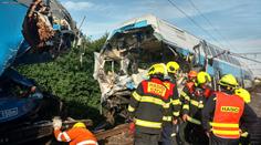 Kabina strojvůdce byla zdemolovaná. Provoz na jedné koleji byl obnoven