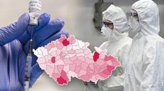 Kde v Česku covid-19 zabíjel nejvíc? PŘEHLED podle okresů