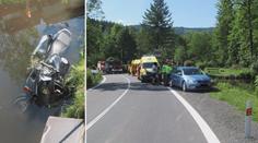 Motorkář jel příliš rychle a zemřel, poblíž zkolaboval cyklista
