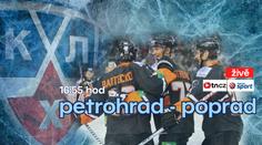 PŘÍMÝ PŘENOS KHL: Petrohrad porazil nováčka z Popradu