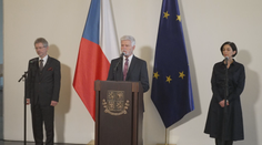 Nejvyšší ústavní činitelé jednali na Hradě. Shodli se na další podpoře Ukrajiny