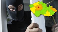 NEBEZPEČNÉ ČESKO: V těchto městech se nejvíce vykrádají byty