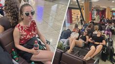 Češi uvázli na letišti v Itálii. Nejsou schopni nám říct, co se děje, zlobí se moderátorka Novy