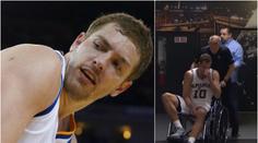 VIDEO: Nenápadné zranění v NBA, basketbalista pak odjel na vozíku!