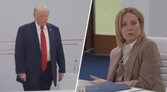 Trump se navezl do Meloniové. Italská premiérka si to nenechala líbit