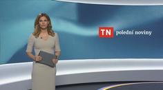 Polední Televizní noviny – pondělí 13. března