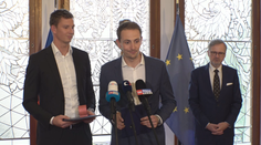 Schweiner a Perušič byli u předsedy vlády, poděkoval jim za zlato z MS