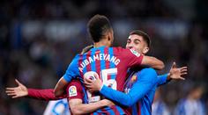 Aubameyang vystřelil Barceloně výhru, Sevilla zvládla přestřelku