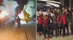 Šílenství v Jihlavě: Fanoušci vítali hráče pyrotechnikou a chorály