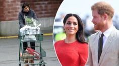 Harry a Meghan nechodí mezi lidi, nákupy vláčí hospodyně. FOTO
