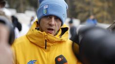 Diskvalifikace za helmu s portréty padlých. Ukrajinec neustoupil a přišel o ZOH