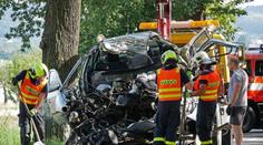 Tragické ráno na silnicích: Jen hodinu po sobě zemřeli dva mladí řidiči