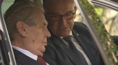 Zeman opustil Lány, vydal se na první delší cestu od operace