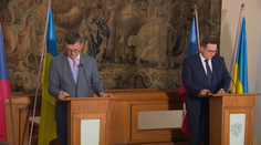 Čeští velvyslanci se sešli s Fialou. V Praze je i šéf ukrajinské diplomacie Kuleba