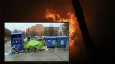 Silvestr v Brně: Vybuchl kontejner na sklo, muže napadli sekyrou