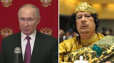 Strach ze smrti. Putin se údajně bojí, aby ho nezlynčovali jako Kaddáfího
