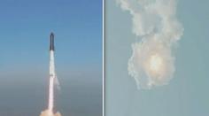 Krátce po startu raketa Starship explodovala. Podle SpaceX jde stále o úspěch