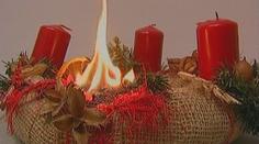 Adventní věnce nenechávejte zapálené bez dozoru, varují hasiči