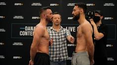 Teroristo, slyšel při vážení Vémolův parťák. Drzého soka ztrestal a je v UFC