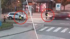 Hrozivé video z Břeclavi: Chodkyni srazilo auto na přechodu, kdo nese vinu?