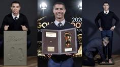 Cristiano Ronaldo získal prestižní cenu, Messi na ni stále čeká