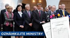 Vláda je rok ve funkci, oznámkujte naše ministry jako ve škole!