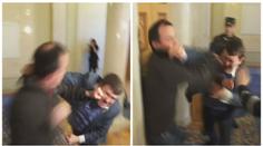 Poslanci se servali jako koně! V parlamentu tekla krev. VIDEO